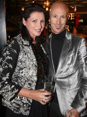 MENTOR: Simon Lock pictured with retailer Belinda Seper.